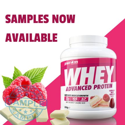 🎁 SAMPLE: Per4m Whey Advanced Protein Sachet (30g per serving) (100% off)