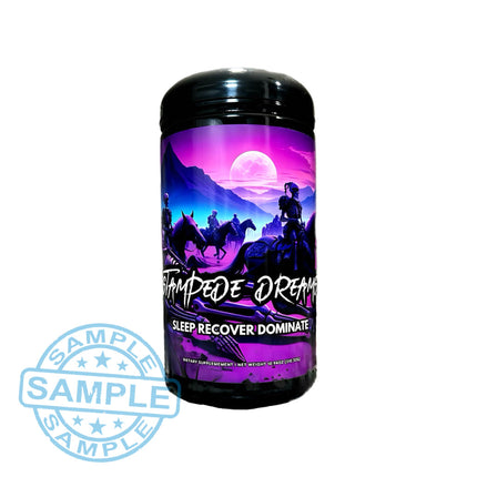 SAMPLE: Project M Stampede Dreams Sleep Formula (10.34g per serving) Samples