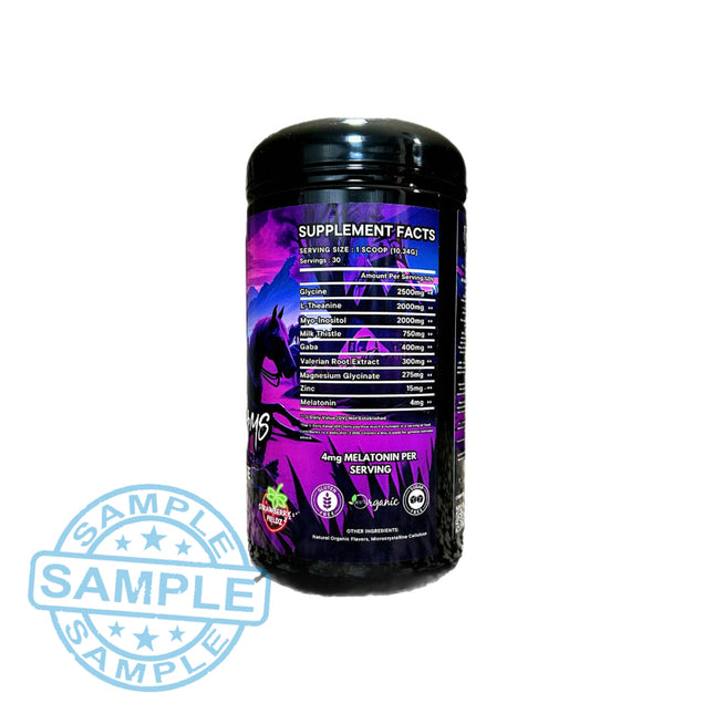 SAMPLE: Project M Stampede Dreams Sleep Formula (10.34g per serving) Samples
