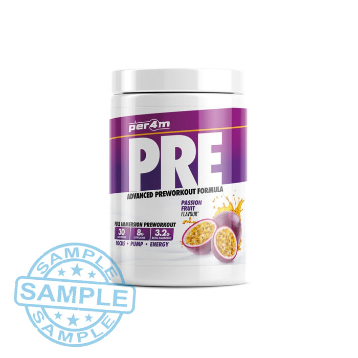Sample - Uk: Per4M Pre Advanced Pre - Workout Formula Passionfruit Samples