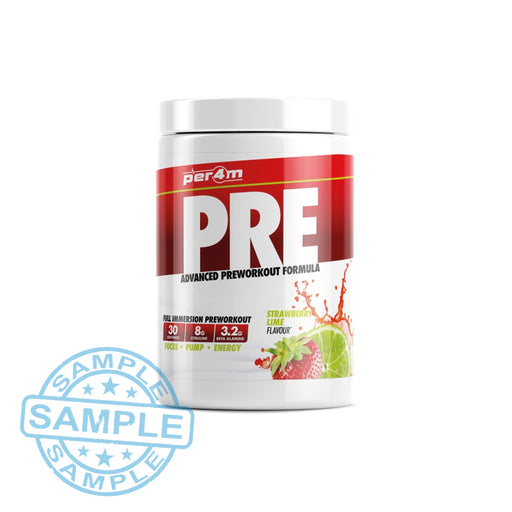 Sample - Uk: Per4M Pre Advanced Pre - Workout Formula Strawberry Lime Samples