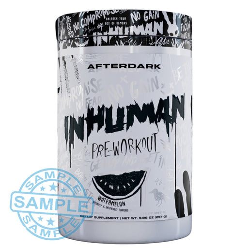 Sample-Us: Afterdark Inhuman Pre-Workout (Us Import) Samples