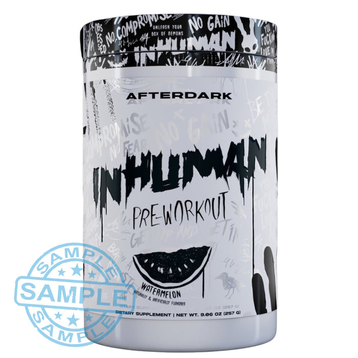 Sample-Us: Afterdark Inhuman Pre-Workout (Us Import) Samples