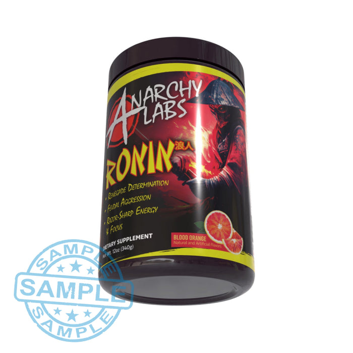 Sample-Us: Anarchy Labs Ronin Hardcore Pre-Workout Samples