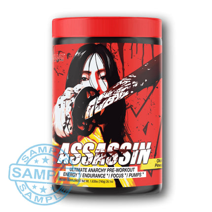 SAMPLE-US: Apollon Nutrition Assassin v9 - Ultimate Anarchy Pre-workout (1 Serving) Okinawa Pineapple Samples