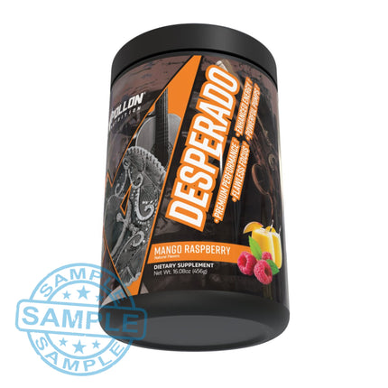 SAMPLE-US: Apollon Nutrition Desperado Pre-workout (Single Serving) Mango Raspberry Samples