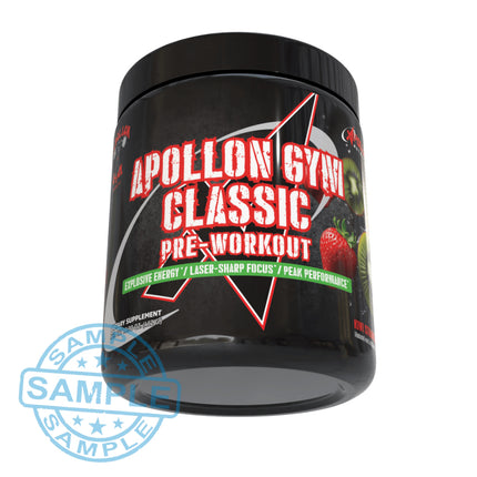 SAMPLE-US: Apollon Nutrition Apollon Gym Classic (Single Serving) Kiwi Strawberry Samples