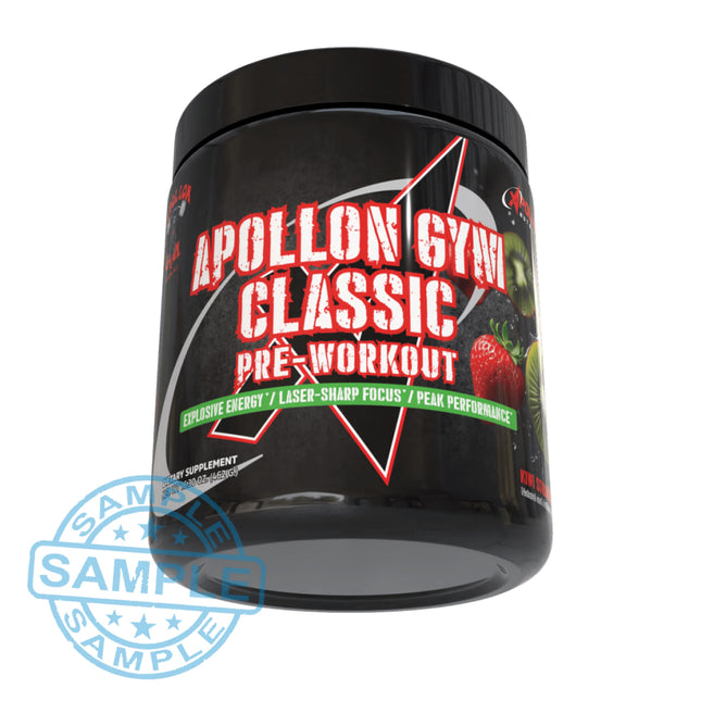 SAMPLE-US: Apollon Nutrition Apollon Gym Classic (Single Serving) Kiwi Strawberry Samples