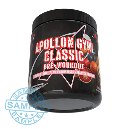 SAMPLE-US: Apollon Nutrition Apollon Gym Classic (Single Serving) Samples