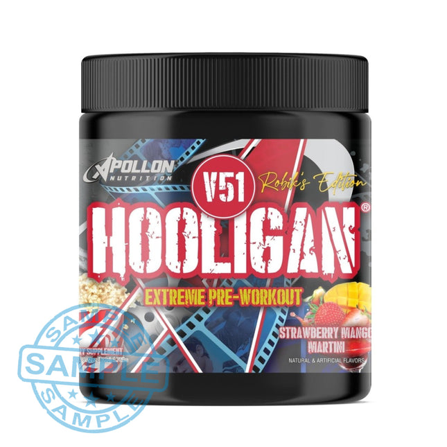 SAMPLE-US Apollon Nutrition Hooligan V51 Extreme Pre-Workout (40g per serving) Samples