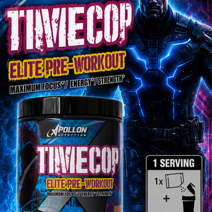 SAMPLE-US: Apollon Nutrition TimeCop Elite Pre-Workout (Single Serving) - Samples