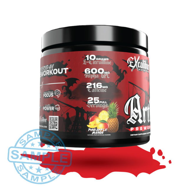 Sample-Us: Excalibur Nutrition Arthur Pre-Workout (Us Import) Samples