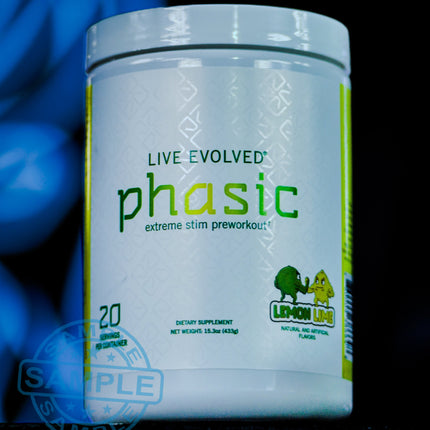 SAMPLE-US: Live Evolved Phasic Extreme High Stimulant Pre-Workout (Single Serving) - Samples