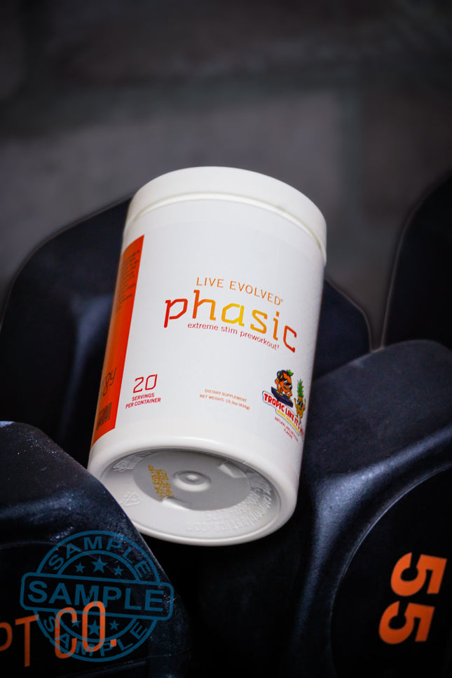 SAMPLE-US: Live Evolved Phasic Extreme High Stimulant Pre-Workout (Single Serving) - Samples