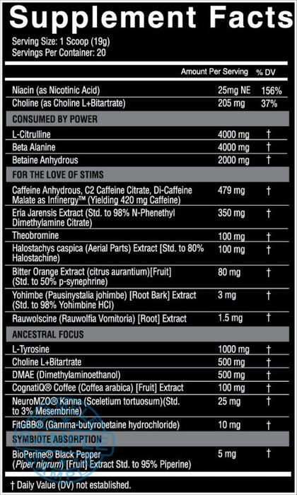 Sample-Us: Nutrifitt Symbiote Extreme Pre-Workout (Us Import) Samples