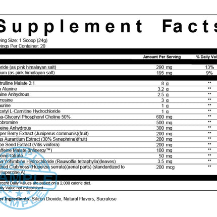 SAMPLE-US: OMMI Energy All in One High Stim Pre-Workout (Single Serving) - Samples