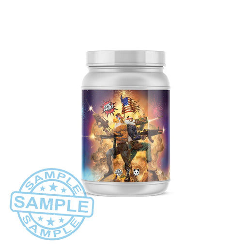 Sample-Us: Panda Supplements™ / ’Merica Labz First Blood Collab Pre (Us Import) (28.4G Per