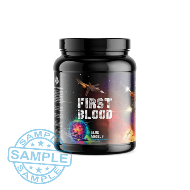 SAMPLE-US: Panda Supplements™ / ’Merica Labz First Blood Limited Edition (US Import) (27.3g per se Samples