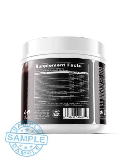 Sample-Us: Pandamus - A V1 Nutra & Panda Supplements Collaboration (1 Scoop Serving) Samples