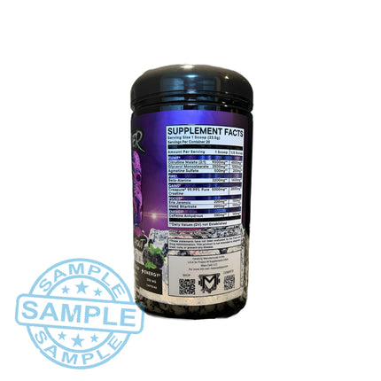 SAMPLE US: Project M Mindbender v6 Pre (US Import) (23.5g per serving) Samples