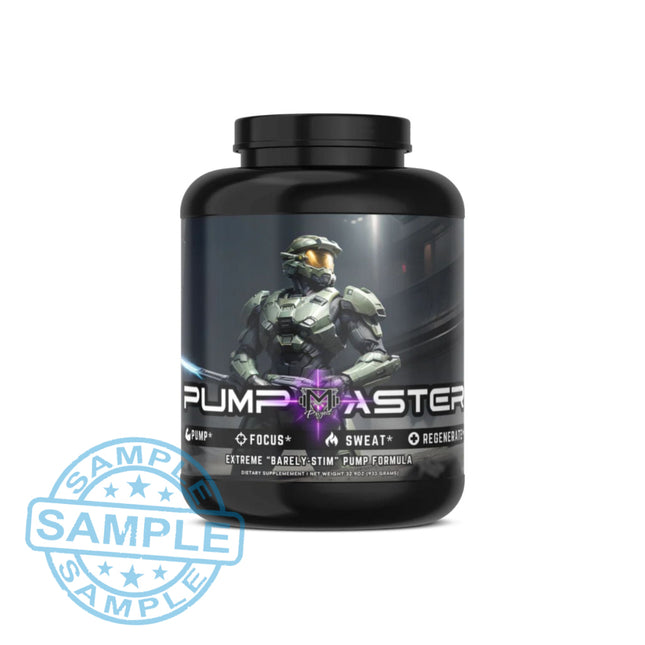 SAMPLE-US: Project M x Gym Power Pump Master Extreme Barely-Stim Pump Formula (31g per serving) Samples