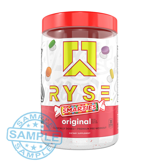 Sample-Us: Ryse Supps Smarties Pre-Workout Samples