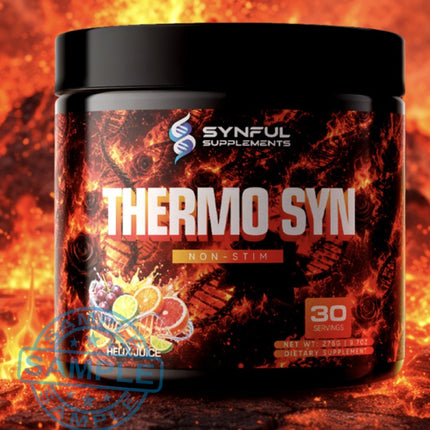 SAMPLE-US: Synful Supplements Thermo Syn – Non-Stim Fat Burner (Single Serving) - Samples