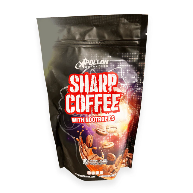 Apollon Nutrition Sharp Coffee - Premium Nootropic Stimulant Brew