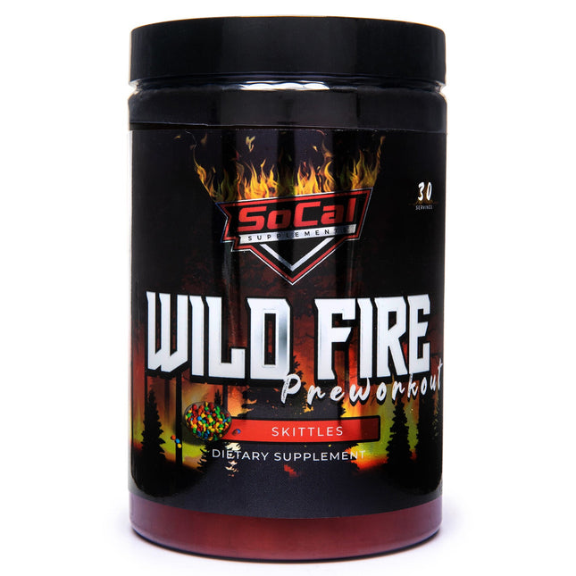 So Cal Supplements Wild Fire Pre-Workout (Us Import) Skittles Pre Workouts