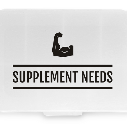 Supplement Needs Pill Box