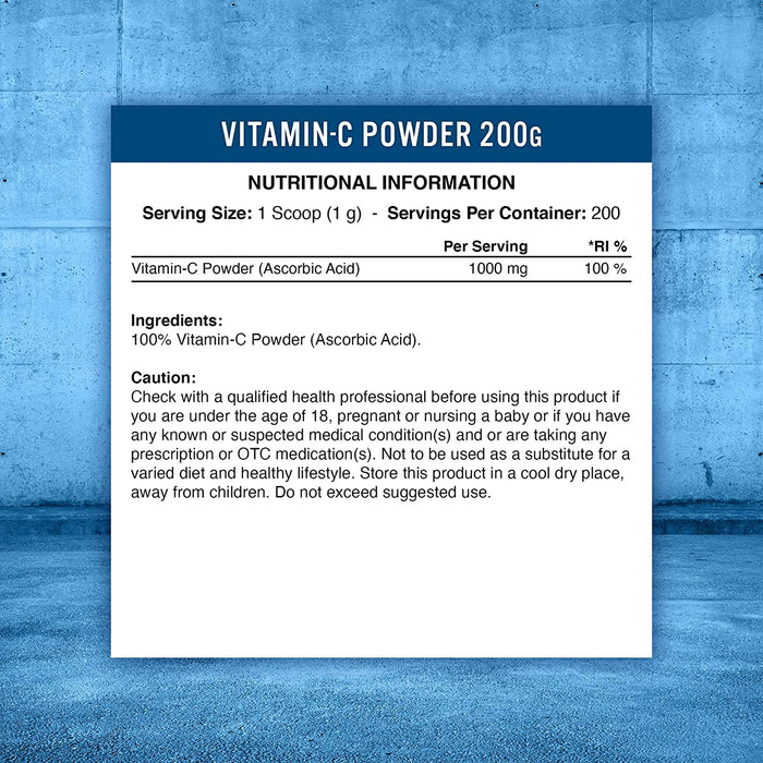 Applied Nutrition Vitamin-C Powder 200g