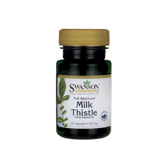 Swanson Full Spectrum Milk Thistle 30 Caps Liver Support
