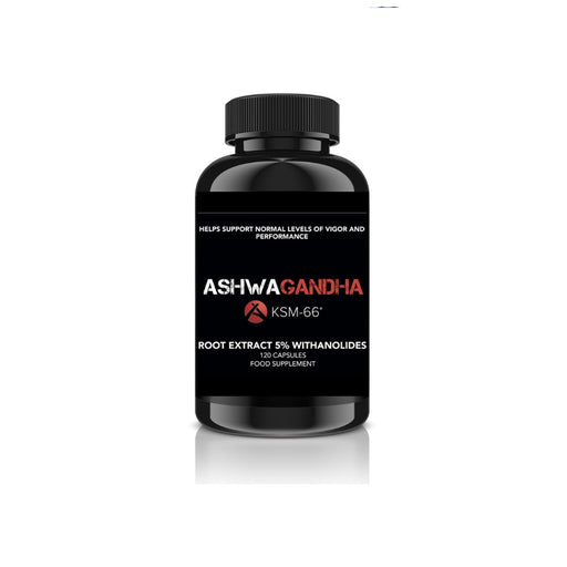 Strom Sports Nutrition Ashwagandha 120 Caps Health And Vitality