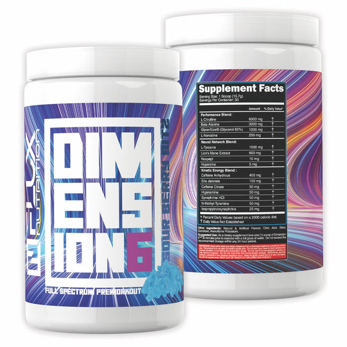 Flux Nutrition Dimension6 Full Spectrum Pre-Workout (US Import)