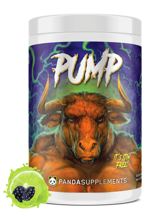 Panda Supplements Pump Stim Free Pre-Workout (US Import)