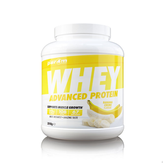 Per4M Advanced Whey Protein 2.1Kg Banana Cream Powders