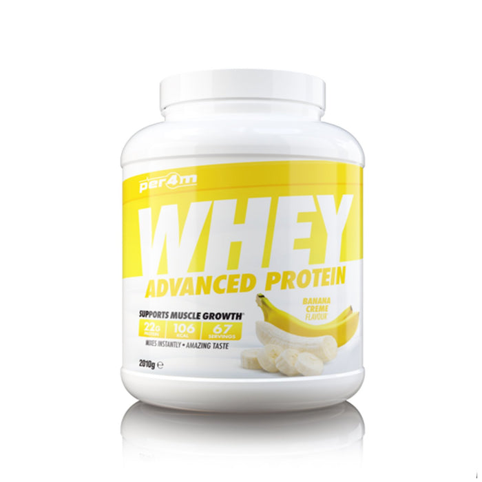 Per4M Advanced Whey Protein 2.1Kg Banana Cream Powders