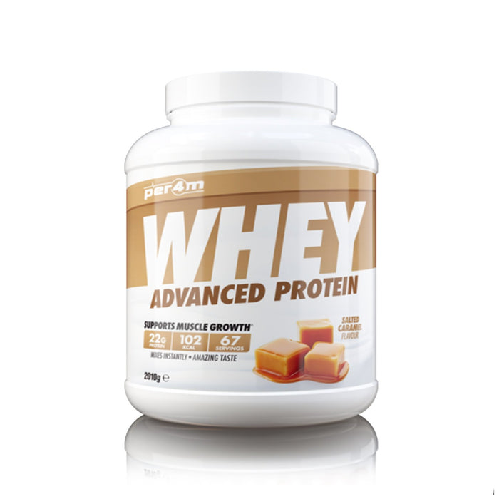Per4M Advanced Whey Protein 2.1Kg Salted Caramel Powders