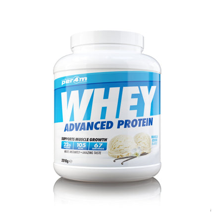 Per4M Advanced Whey Protein 2.1Kg Vanilla Creme Powders