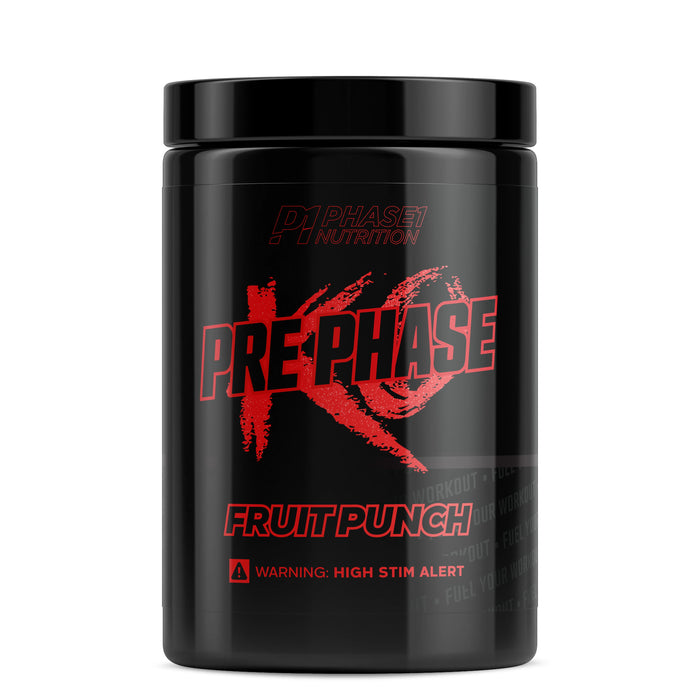 Phase 1 Nutrition PRE PHASE® KO High Stim Pre-Workout (US Import)