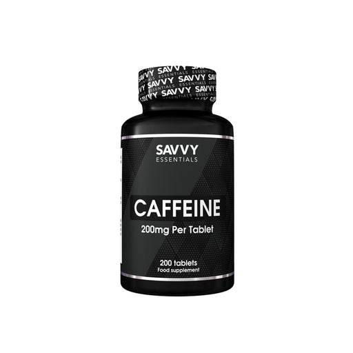 Savvy Essentials Caffeine 200Mg - 200 Tablets Energy & Endurance