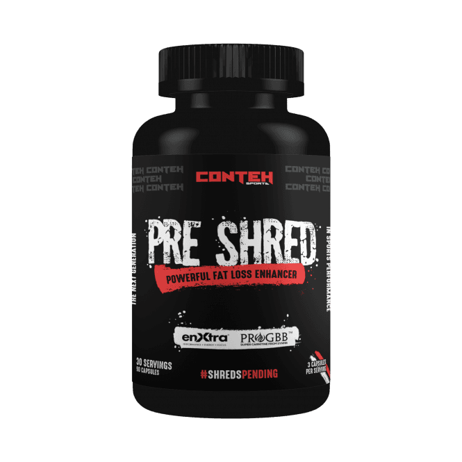 Conteh Sports Pre Shred Powderful Fat Loss Enhancer 90 Caps - BBE June 2025