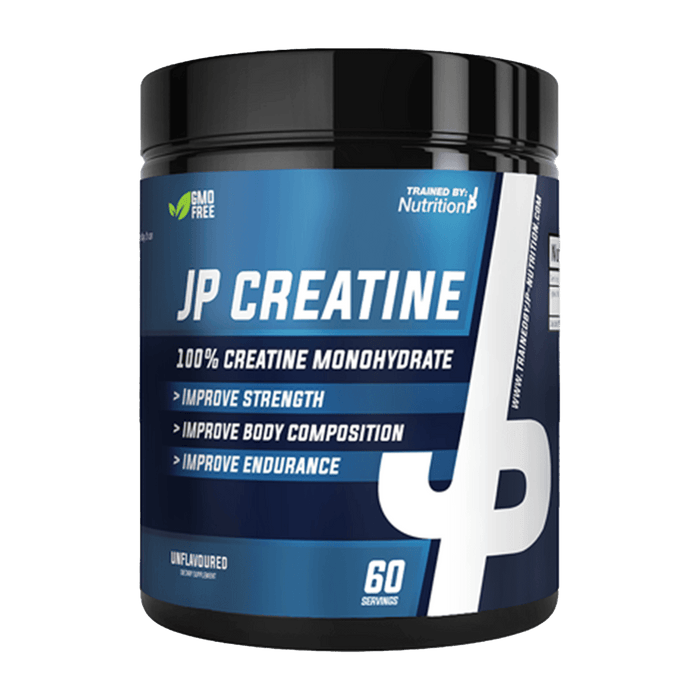 Trained by JP Creatine 60 Servings - BBE February 2025