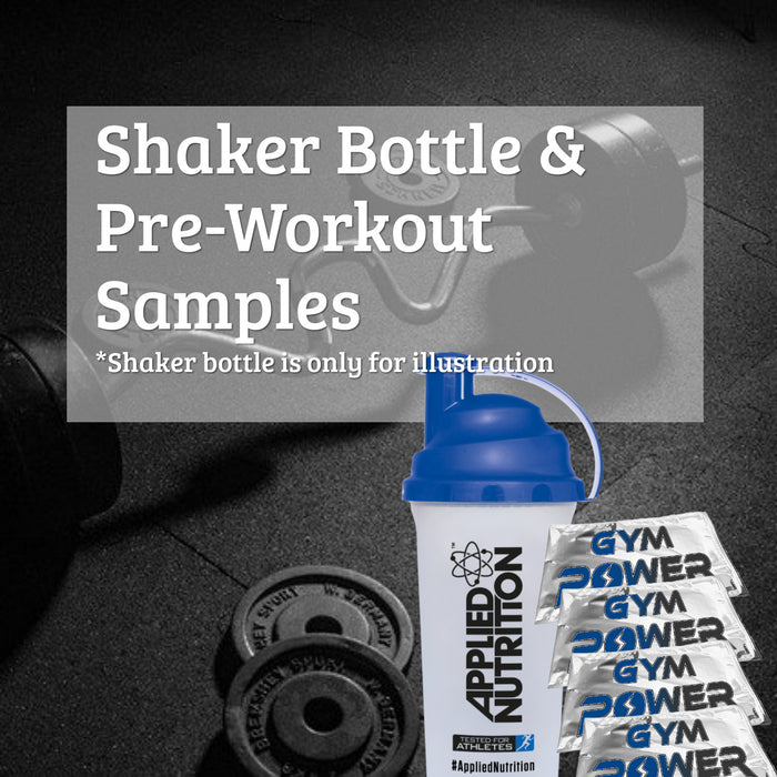 SAMPLE-BP: Shaker Bottle & Pre-Workout Samples