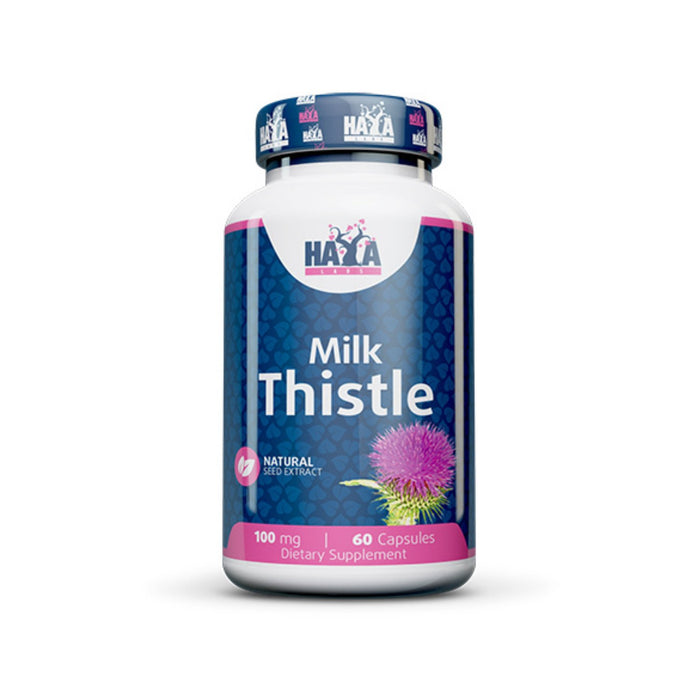 Haya Labs Milk Thistle 100Mg 60 Capsules - Exp 03/23 Liver Support