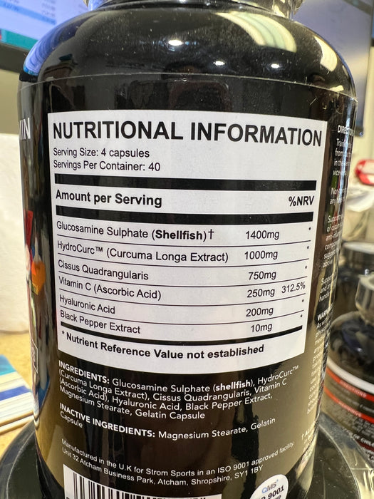 Strom Sports Nutrition SupportMAX 120 Caps - January 2025
