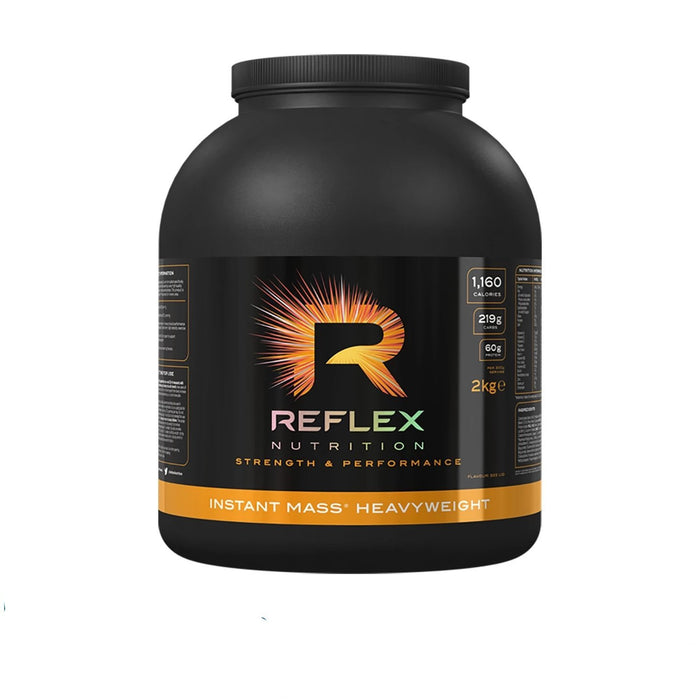 Reflex Instant Heavyweight Mass 2Kg Weight Gainers