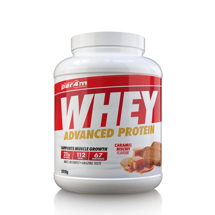 Per4M Advanced Whey Protein 2.01Kg Caramel Biscuit Powders