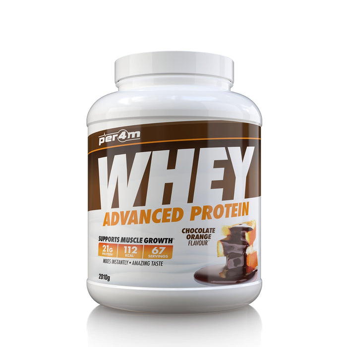 Per4M Advanced Whey Protein 2.01Kg Chocolate Orange Powders