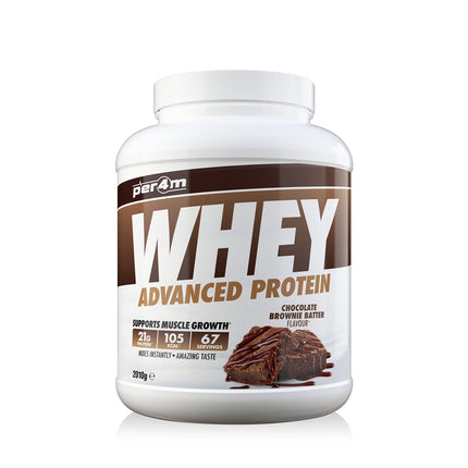 Per4M Advanced Whey Protein 2.01Kg Chocolate Brownie Batter Powders